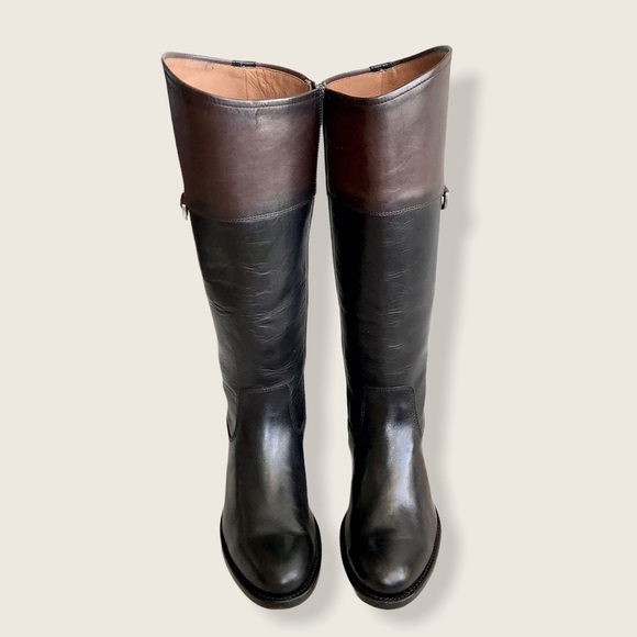 Frye Jayden D-Ring Multi-Tone KneeHigh Riding Boot - Picture 6 of 14